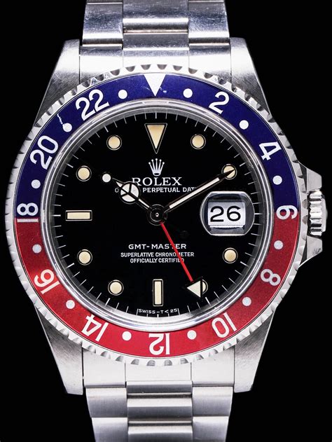 1990 rolex gmt pepsi|Rolex gmt Pepsi bezel.